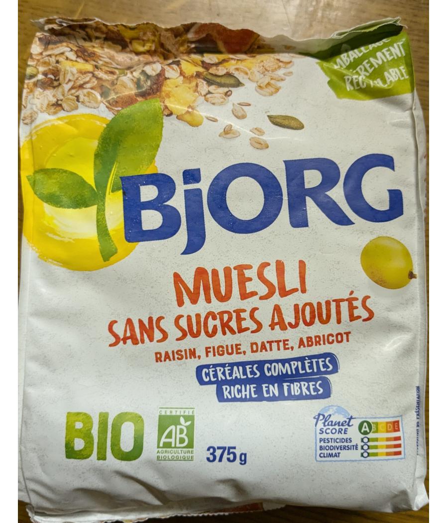 MUESLI RAISIN, FIGUE, ABRICOT 375 G MUESLI RAISIN, FIGUE, ABRICOT 375 G