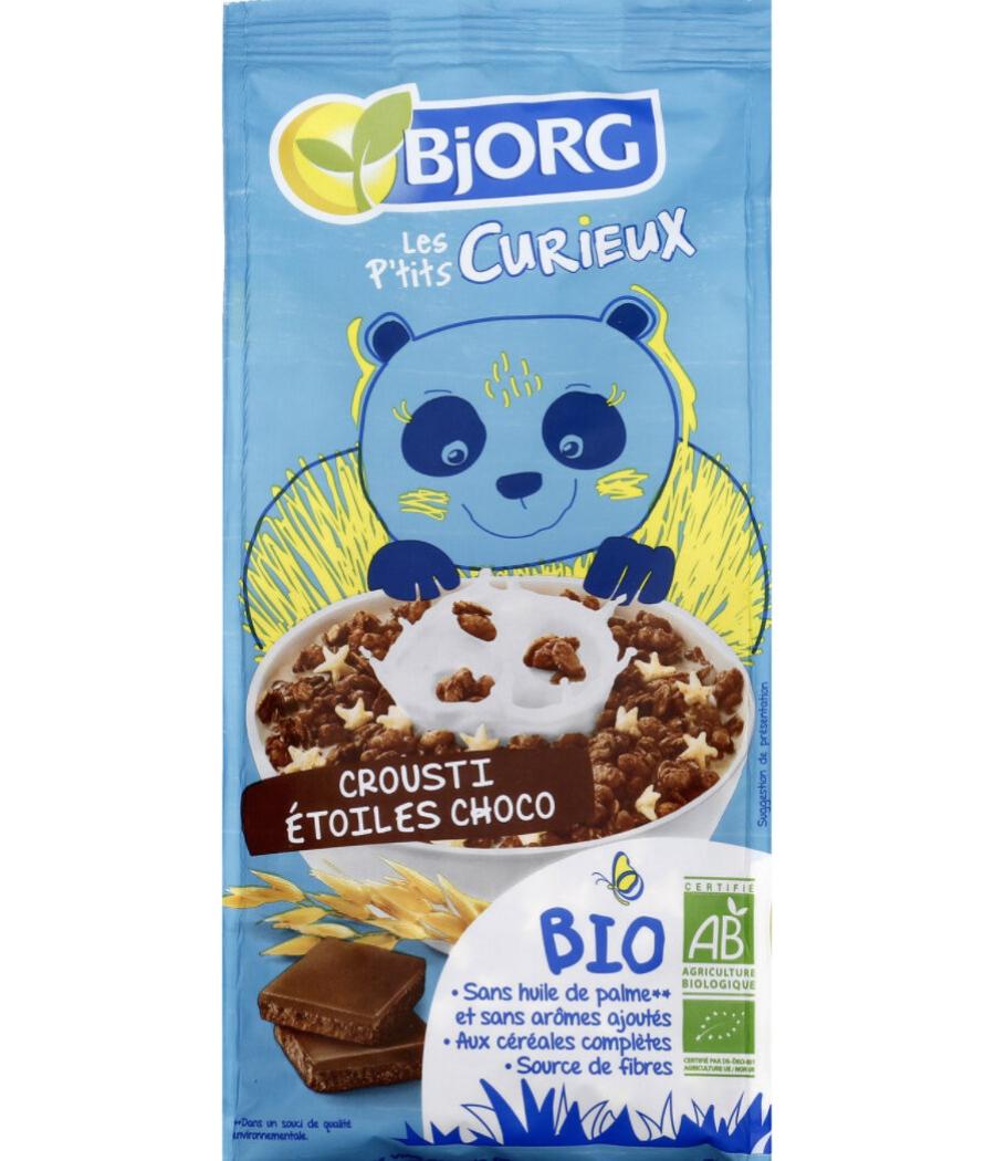 CROUSTI ETOILES CHOCO 375G CROUSTI ETOILES CHOCO 375G