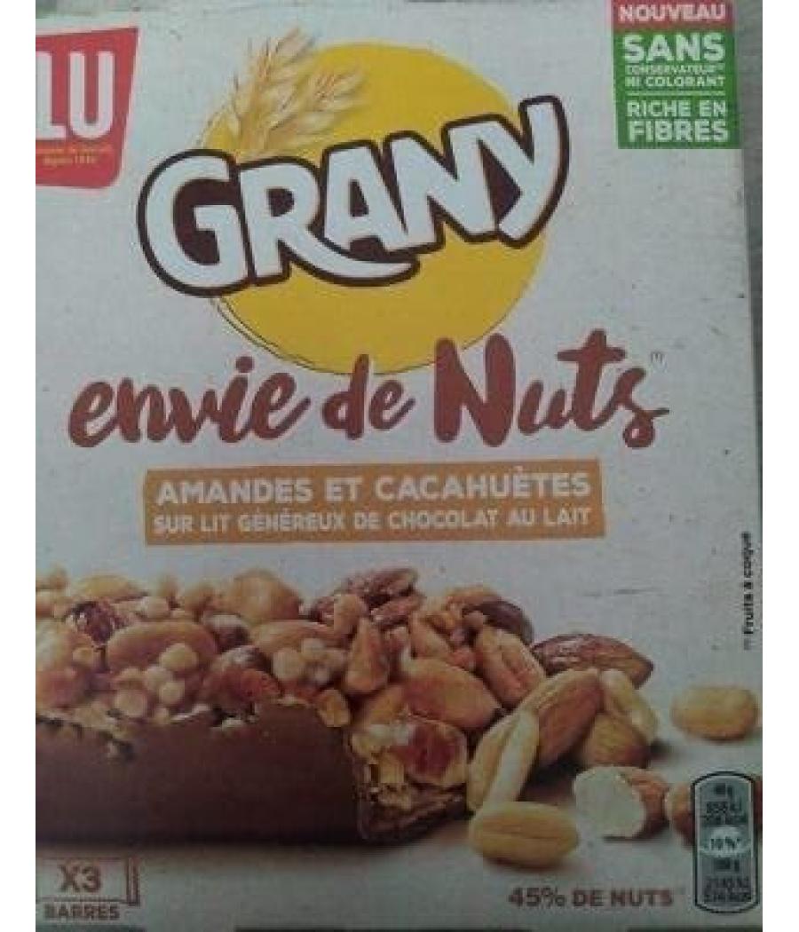 GRANY - ENVIE DE NUTS 120 G GRANY - ENVIE DE NUTS 120 G