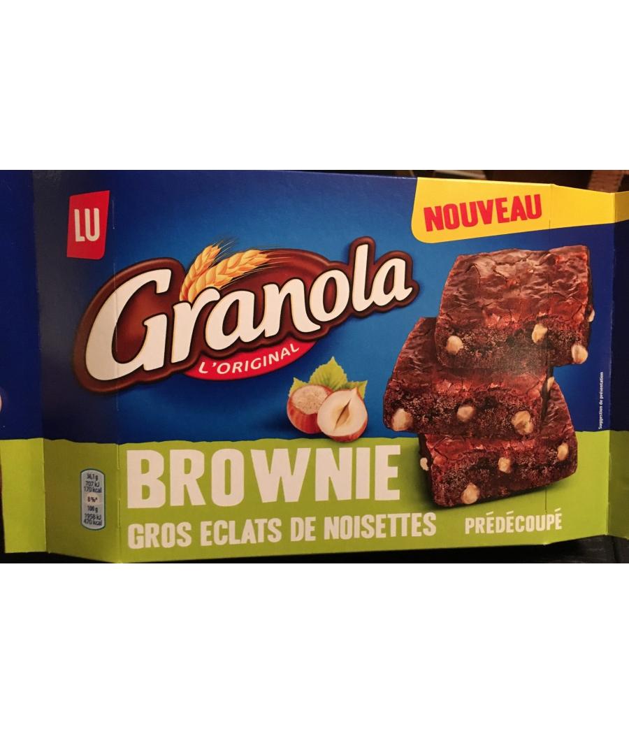 GRANOLA BROWNIE AUX ECLATS DE NOISETTES LU 217G GRANOLA BROWNIE AUX ECLATS DE NOISETTES LU 217G