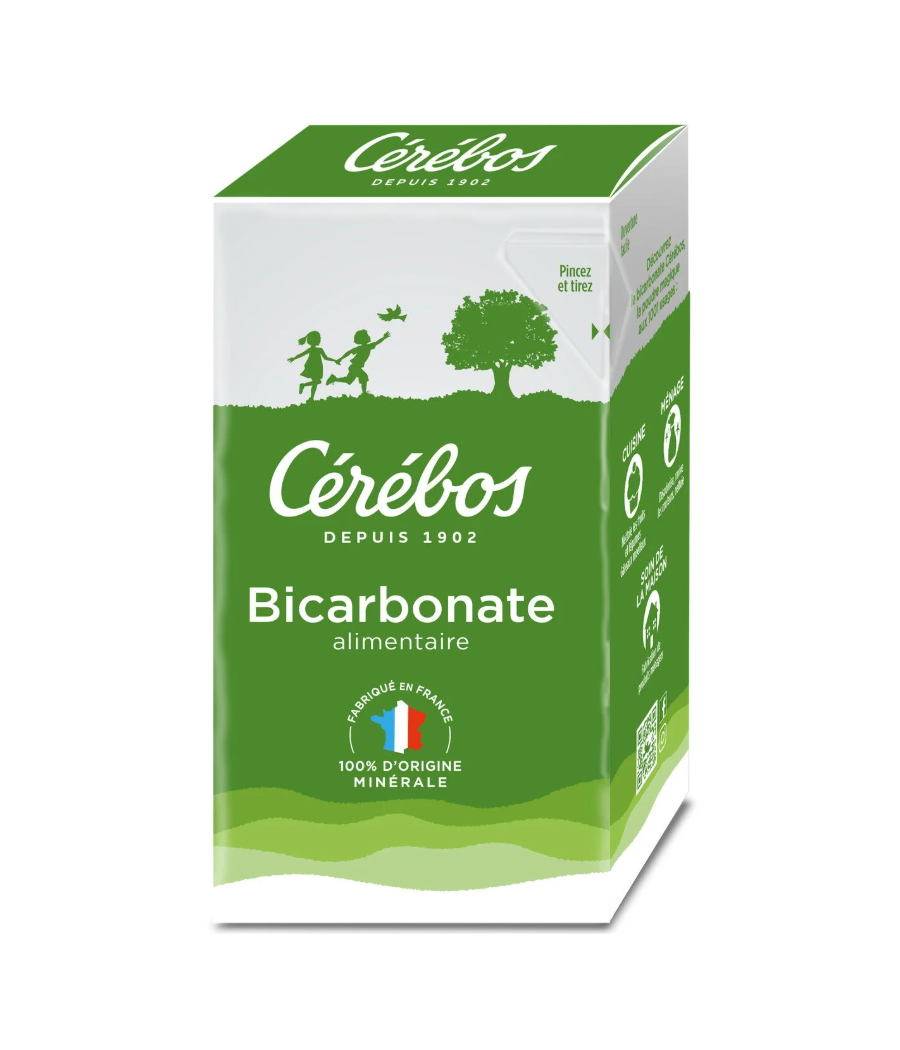 BICARBONATE ALIMENTAIRE CEREBROS 800G BICARBONATE ALIMENTAIRE CEREBROS 800G