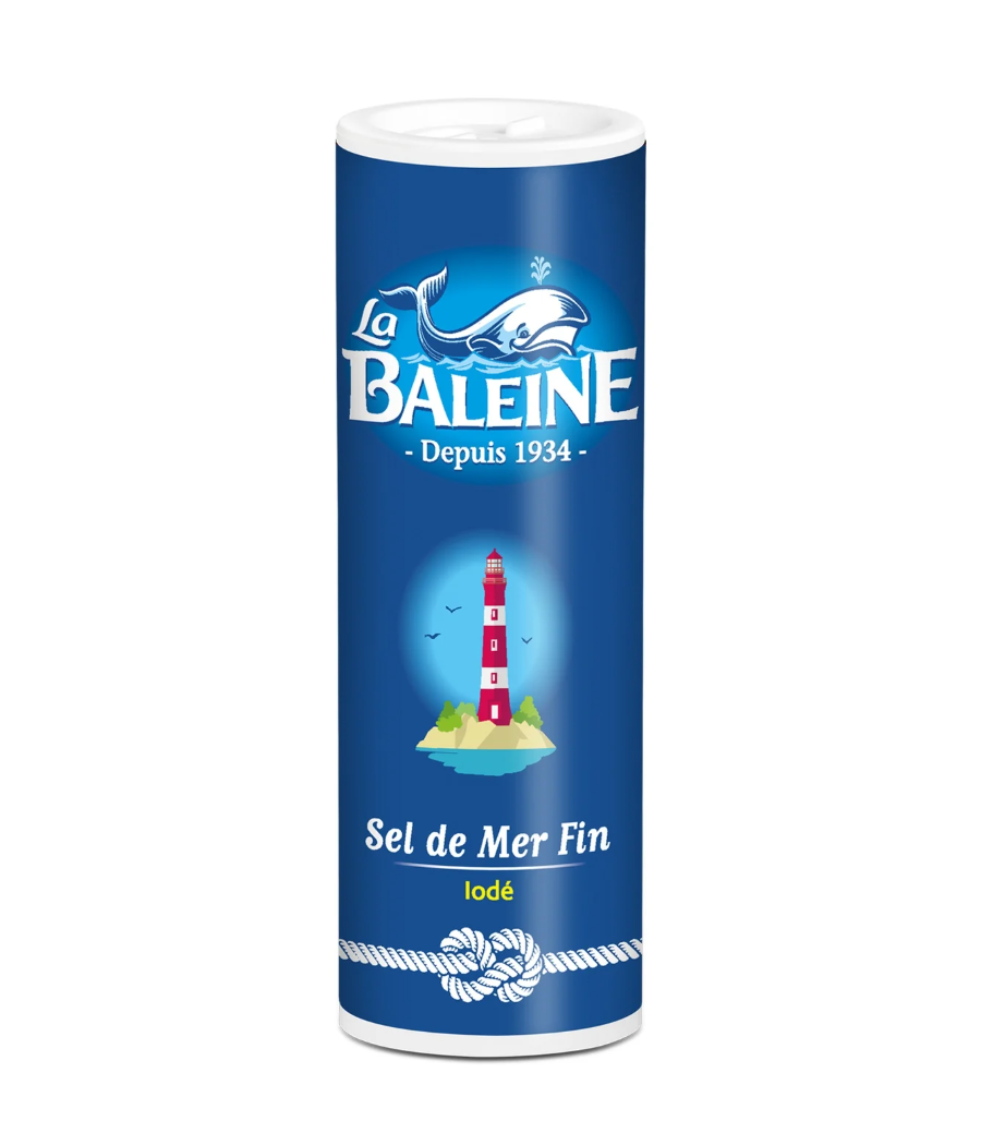 SEL MOULU IODE LA BALEINE 250G SEL MOULU IODE LA BALEINE 250G