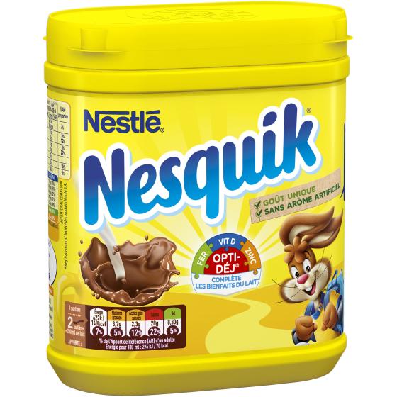 CHCOCOLAT EN POUDRE NESQUIK NESTLE 490G