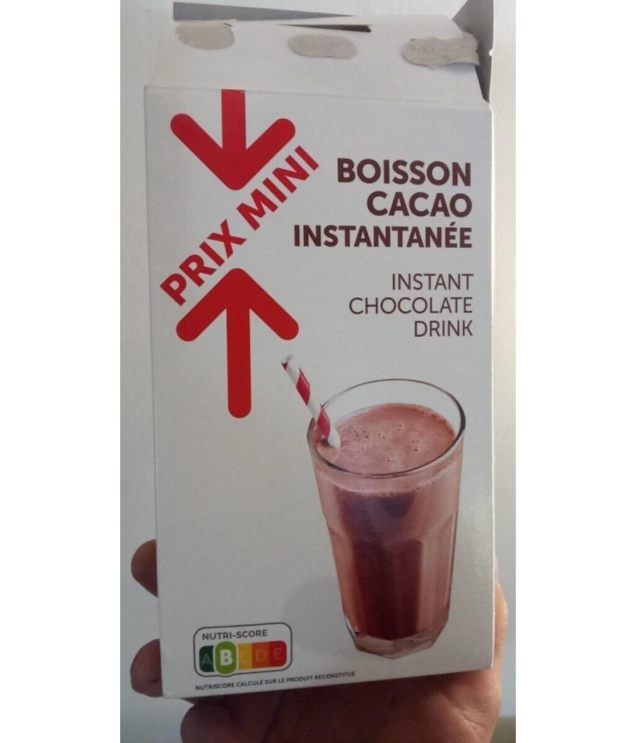 BOISSON CACAO INSTANTANEE PRIX MINI BOISSON CACAO INSTANTANEE PRIX MINI