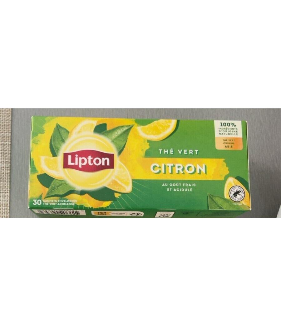 THE VERT CITRON AU GOUT FRAIS ET ACIDULE 30 SACHETS 48G THE VERT CITRON AU GOUT FRAIS ET ACIDULE 30 SACHETS 48G