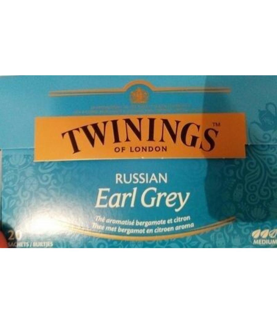 RUSSIAN EARL GREY 20 SACHETS 30 G RUSSIAN EARL GREY 20 SACHETS 30 G