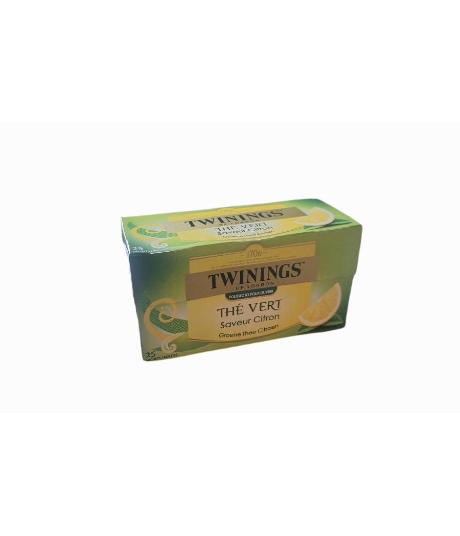 THE VERT SAVEUR CITRON 25 SACHETS 50 G THE VERT SAVEUR CITRON 25 SACHETS 50 G