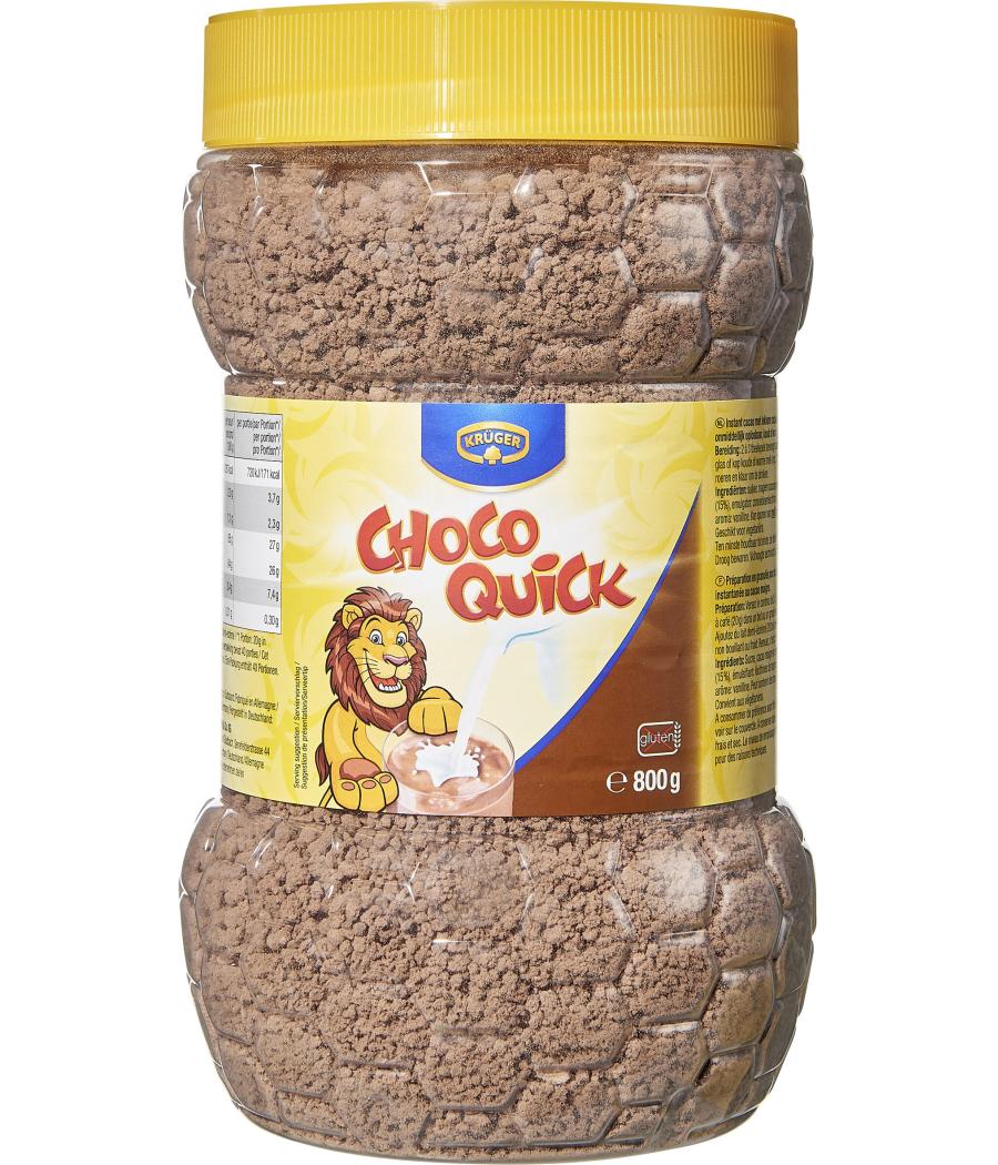 CHOCO QUICK KRUGER 800G CHOCO QUICK KRUGER 800G