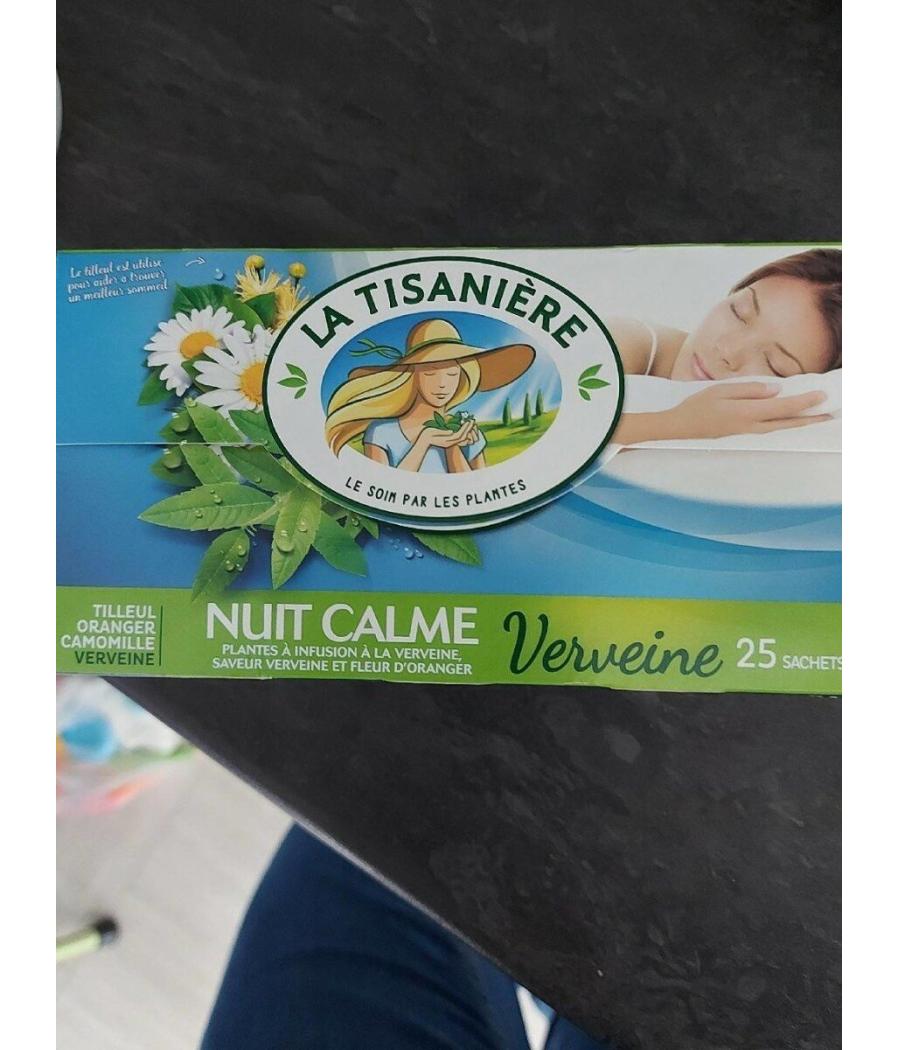 INFUSION NUIT CALME VERVEINE 37,5G INFUSION NUIT CALME VERVEINE 37,5G