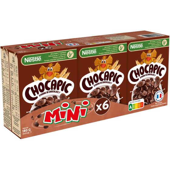 NESTLE CHOCAPIC CEREALES PETIT DEJEUNER PACK 6X30G 180G