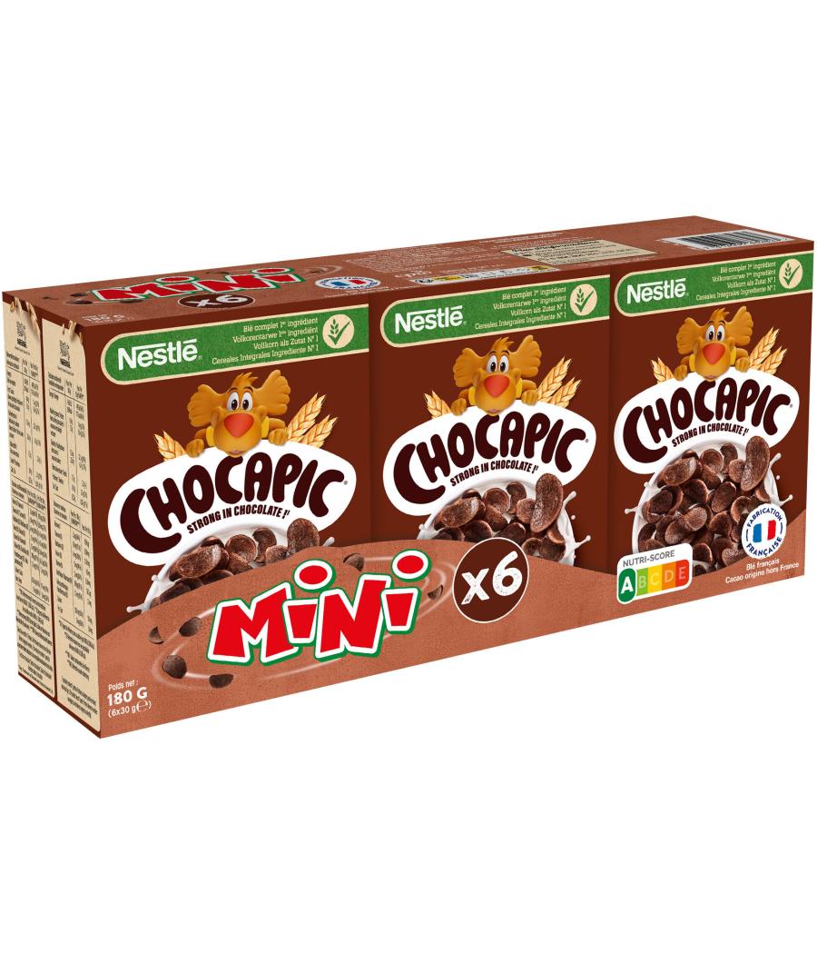 NESTLE CHOCAPIC CEREALES PETIT DEJEUNER PACK 6X30G 180G NESTLE CHOCAPIC CEREALES PETIT DEJEUNER PACK 6X30G 180G