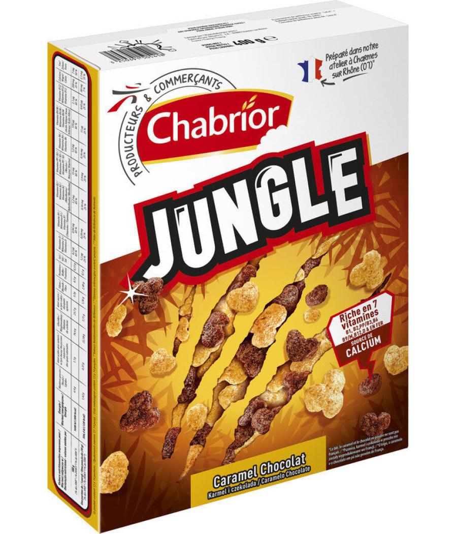 JUNGLE  CARAMEL CHOCOLAT CHABRIOR 400G JUNGLE  CARAMEL CHOCOLAT CHABRIOR 400G