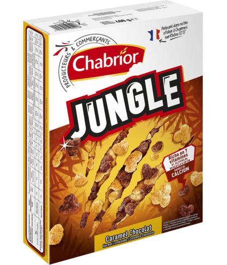 JUNGLE  CARAMEL CHOCOLAT CHABRIOR 400G