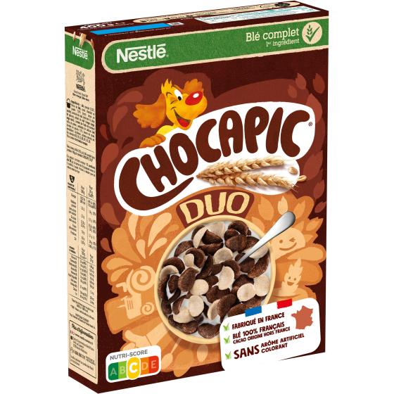 NESTLE CHOCAPIC DUO CEREALES PETIT DEJEUNER 400G