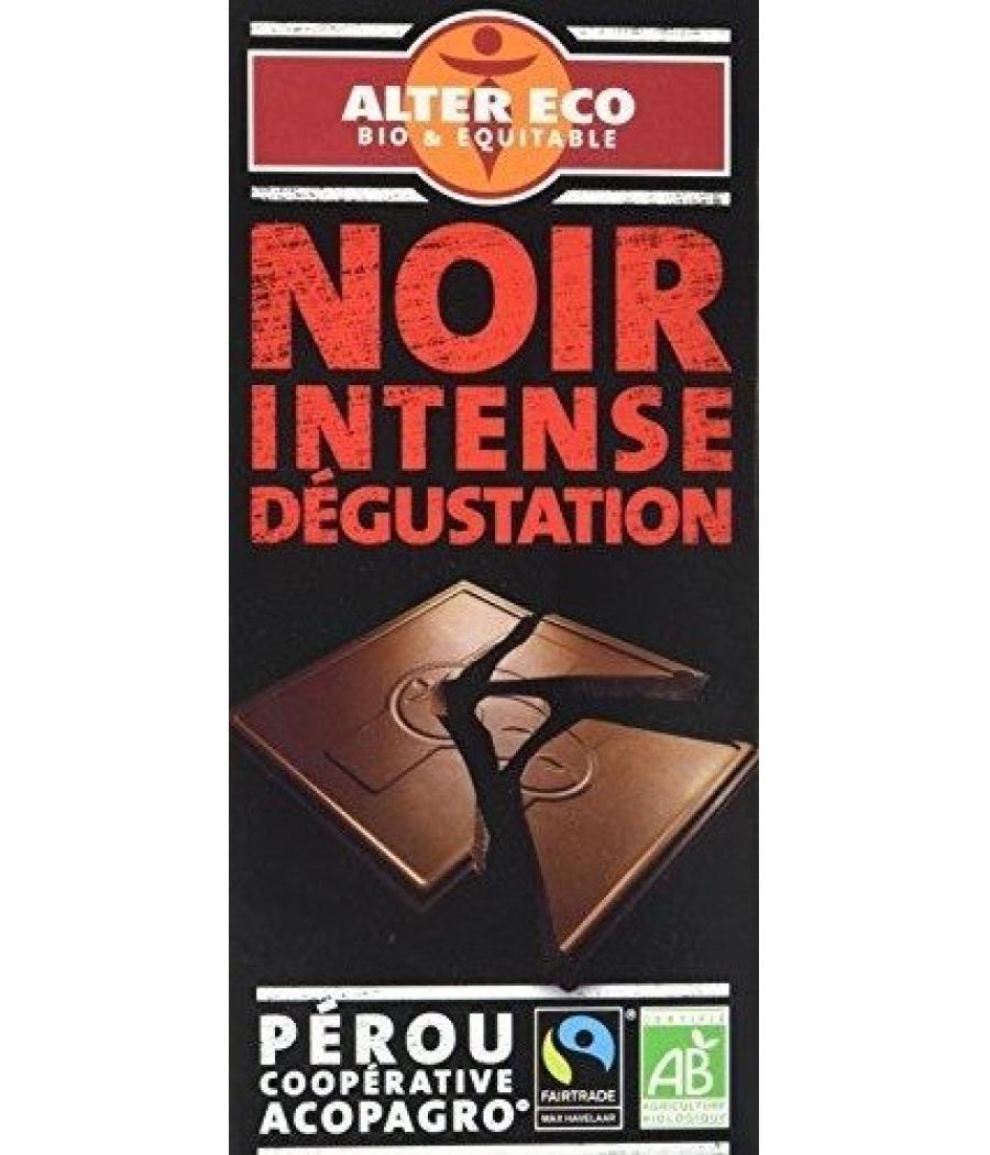 CHOCOLAT ALTER EGO NOIR INTENSE DEGUSTATION 100G CHOCOLAT ALTER EGO NOIR INTENSE DEGUSTATION 100G