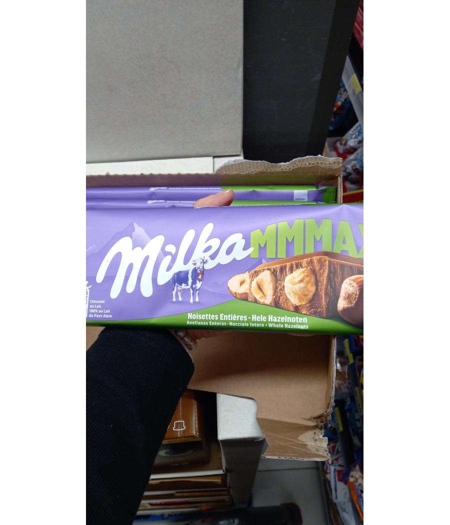 MILKA - MMMAX - NOISETTES ENTIERES 270 G MILKA - MMMAX - NOISETTES ENTIERES 270 G