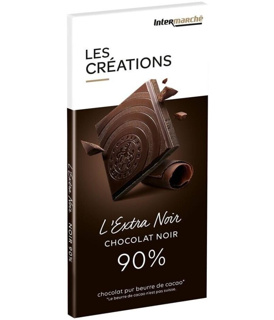 TABLETTE DEGUSTATION CHOCOLAT NOIR 90% - 100G 100 G TABLETTE DEGUSTATION CHOCOLAT NOIR 90% - 100G 100 G