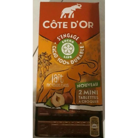 2 MINI TABLETTES A CROQUER 2 X 75 G