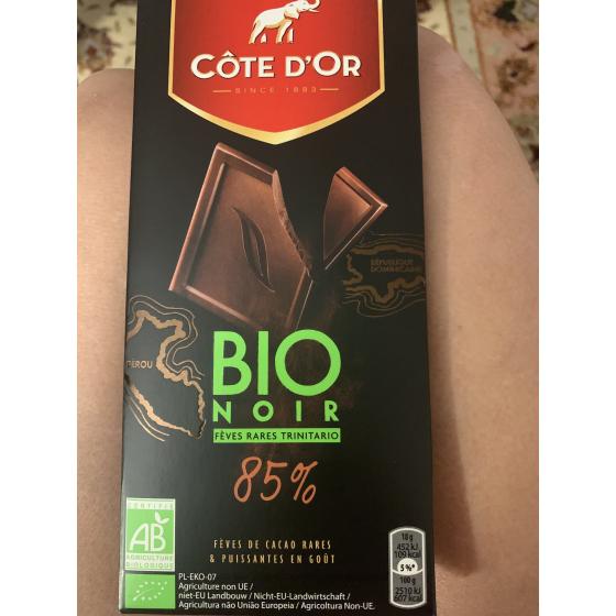 CHOCOLAT BIO NOIR 85% 90 G