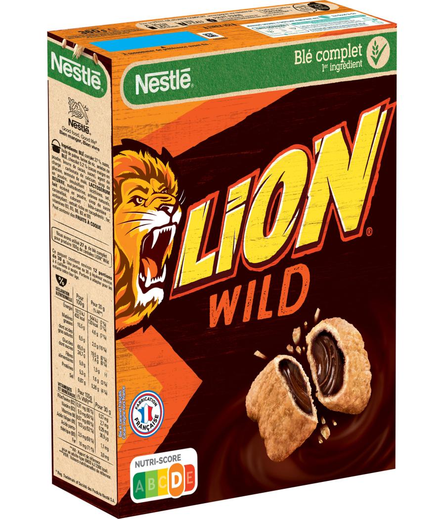 NESTLE LION WILD CEREALES 360G 360 G NESTLE LION WILD CEREALES 360G 360 G