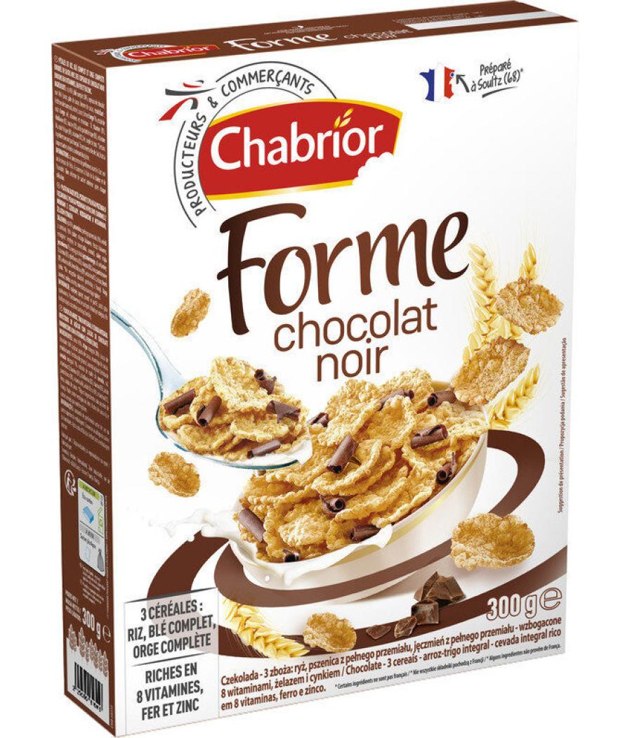 CEREALES FORME CHOCOLAT NOIR 300 G CEREALES FORME CHOCOLAT NOIR 300 G