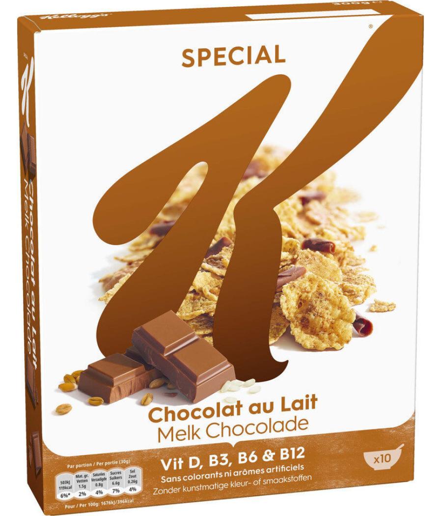 SPECIAL K CHOCOLAT AU LAIT 300 G SPECIAL K CHOCOLAT AU LAIT 300 G