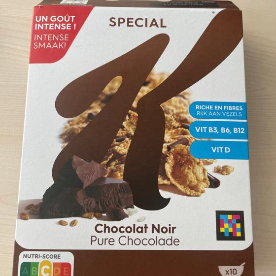 CEREALES SPECIAL K KELLOGG\'S CHOCOLAT NOIR 300 G