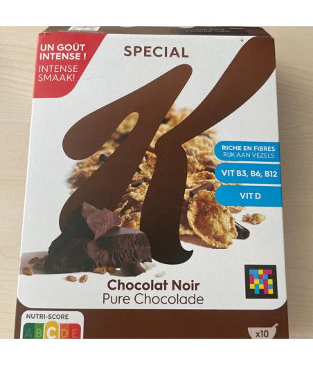 CEREALES SPECIAL K KELLOGG\'S CHOCOLAT NOIR 300 G