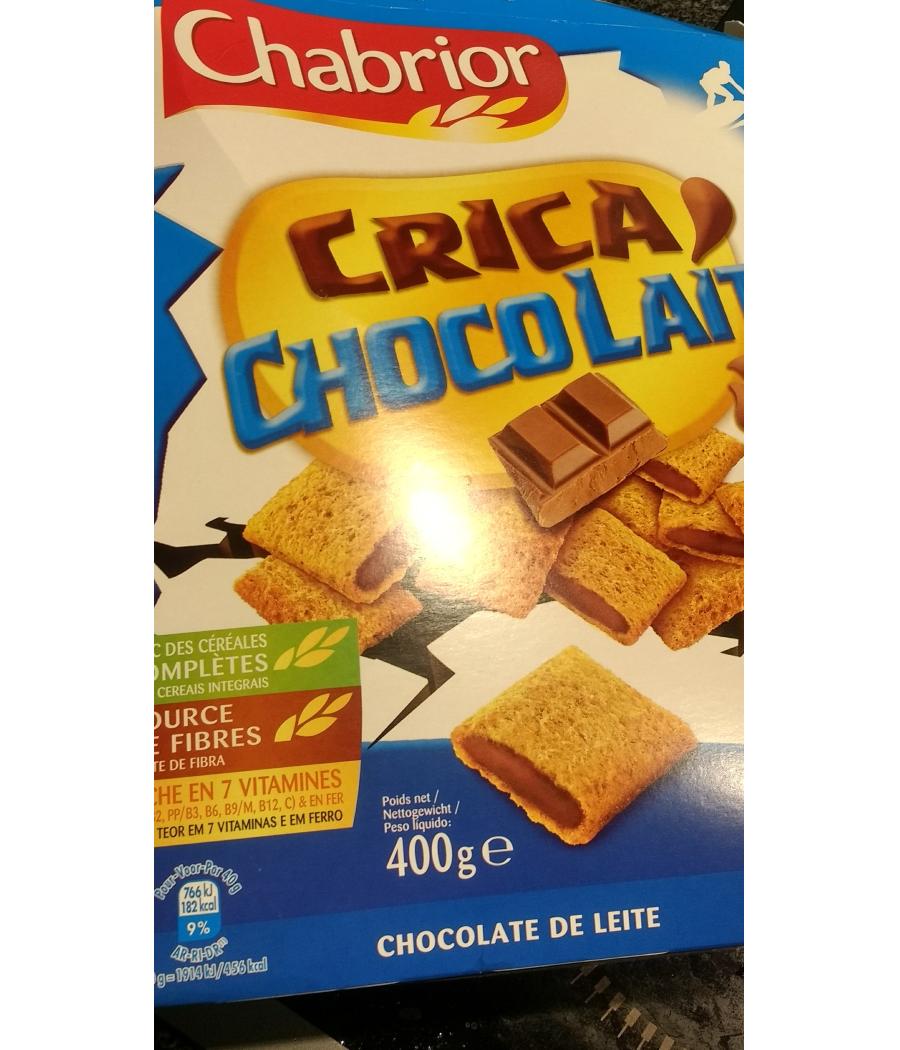 CRICA\'CHOCOLAT AU LAIT ETUI 400 G CRICA\'CHOCOLAT AU LAIT ETUI 400 G
