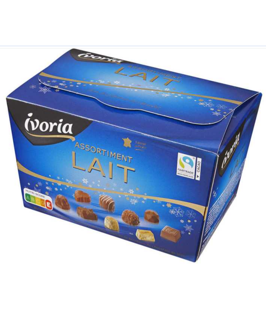 CONFISERIE IVORIA ASSORTIMENTS LAIT 215G CONFISERIE IVORIA ASSORTIMENTS LAIT 215G