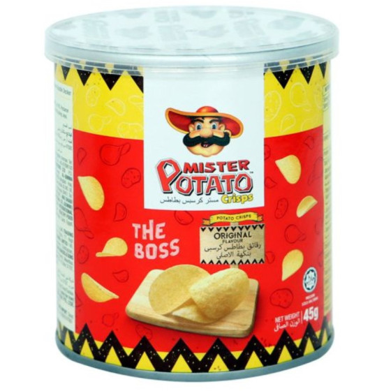 CRISPS MISTER POTATO ORIAINAL 45G