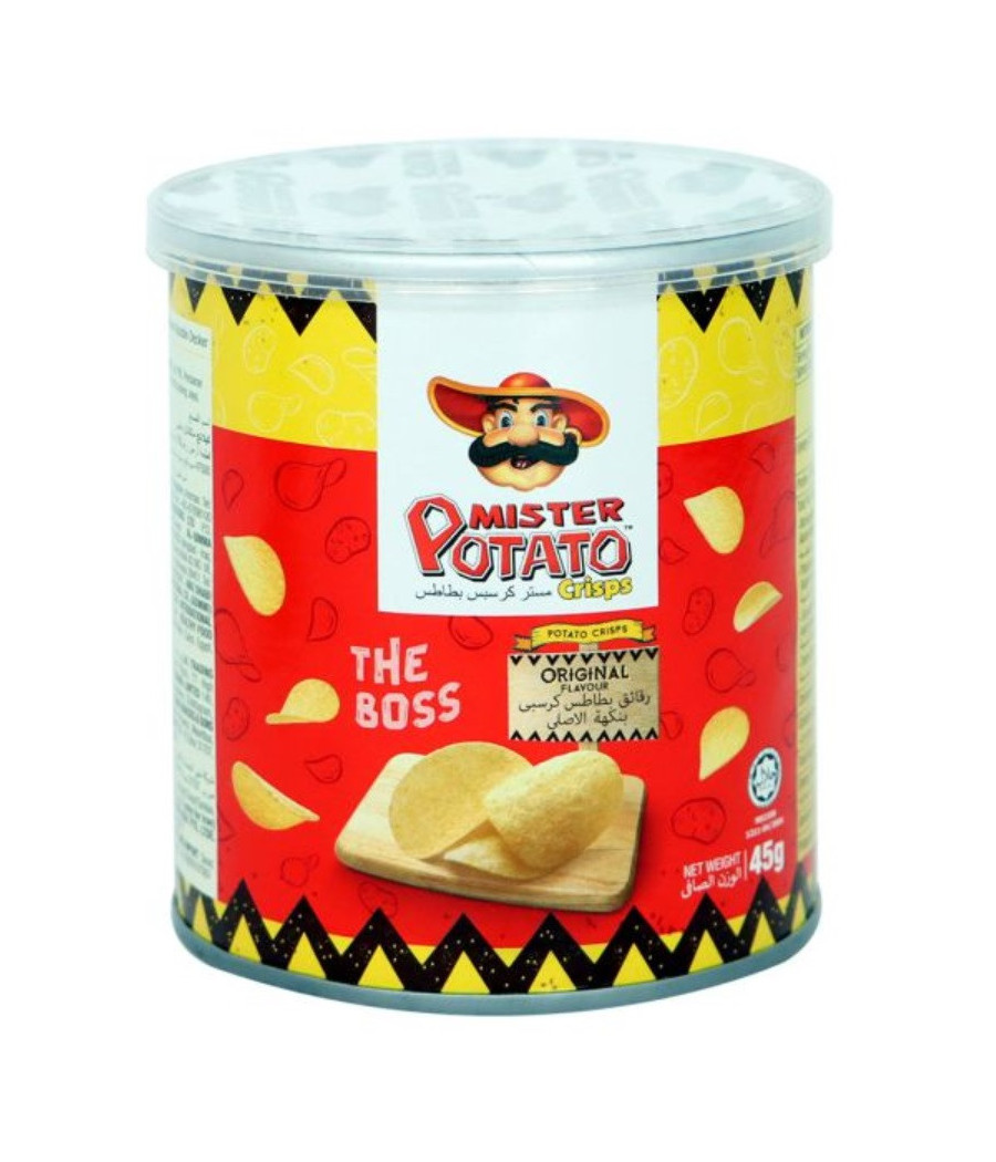 CRISPS MISTER POTATO ORIAINAL 45G CRISPS MISTER POTATO ORIAINAL 45G