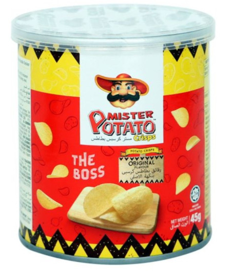 CRISPS MISTER POTATO ORIAINAL 45G