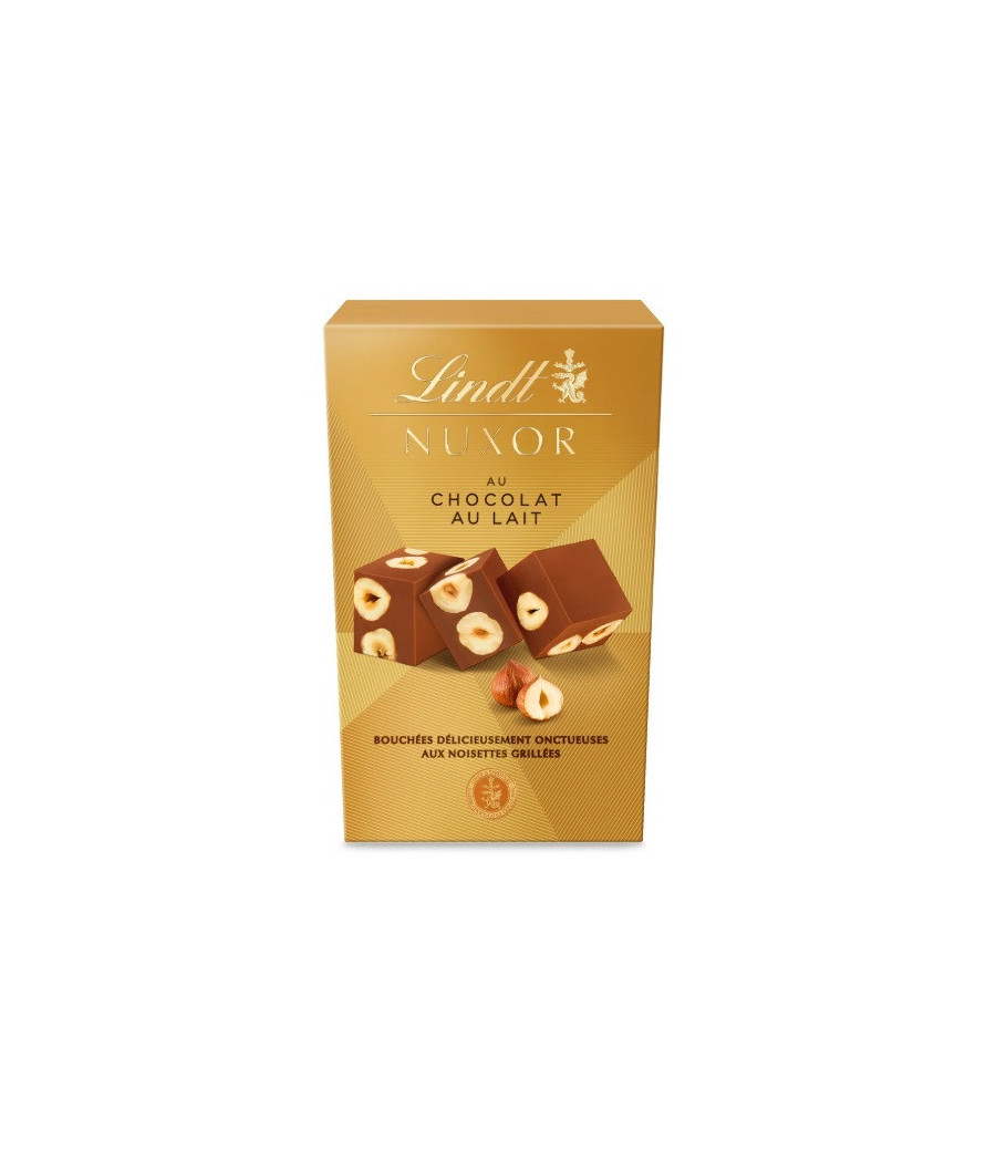 NUXOR AU CHOCOLAT AU LAIT LINDT 165G NUXOR AU CHOCOLAT AU LAIT LINDT 165G