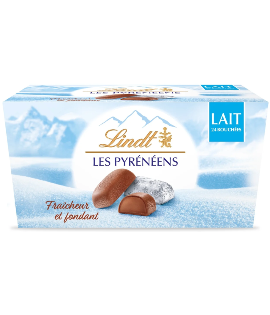 LES PYRENEENS AU LAIT LINDT 175G LES PYRENEENS AU LAIT LINDT 175G