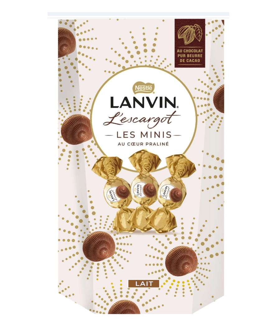 CONFISERIE LAVIN ESCARGOTS PRALINE NESTLE 140G CONFISERIE LAVIN ESCARGOTS PRALINE NESTLE 140G