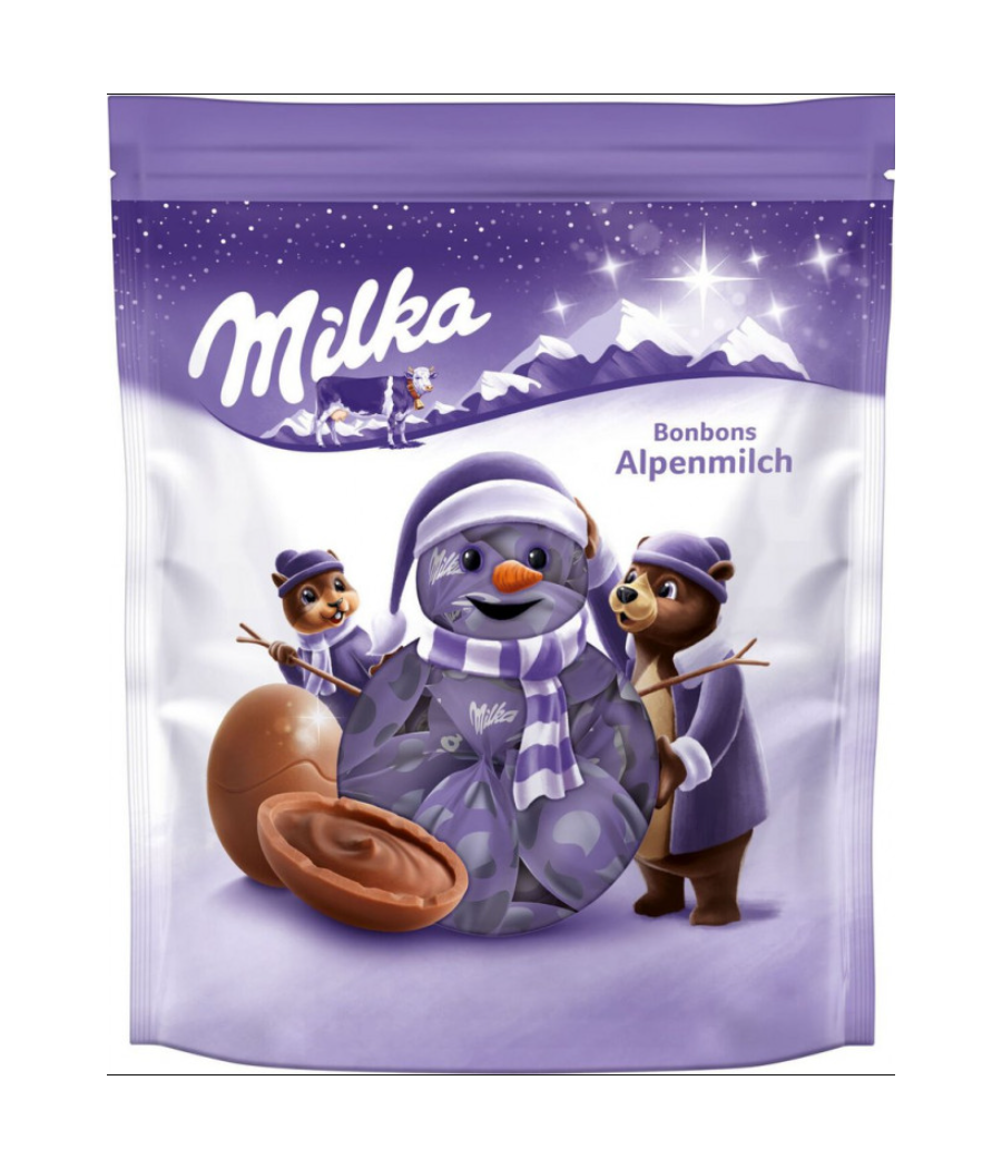 MILKA BONBONS AU LAIT DU PAYS ALPIN 86 G MILKA BONBONS AU LAIT DU PAYS ALPIN 86 G