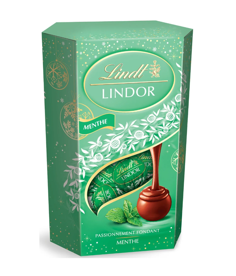 CHOCOLAT LINDOR MENTHE LINDT 200G CHOCOLAT LINDOR MENTHE LINDT 200G