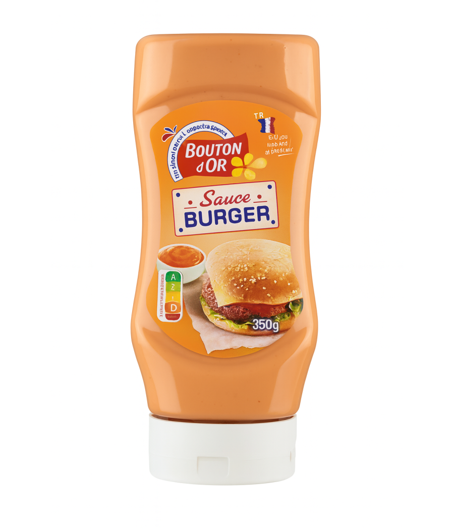 SAUCE BURGER BOUTON D'OR 350G SAUCE BURGER BOUTON D'OR 350G