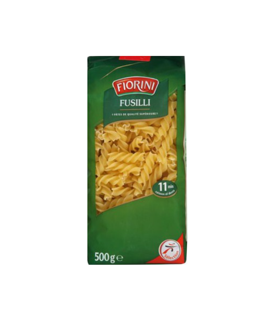 FUSILLI PATES DE QUALITE SUPERIEURE)500 G FUSILLI PATES DE QUALITE SUPERIEURE)500 G
