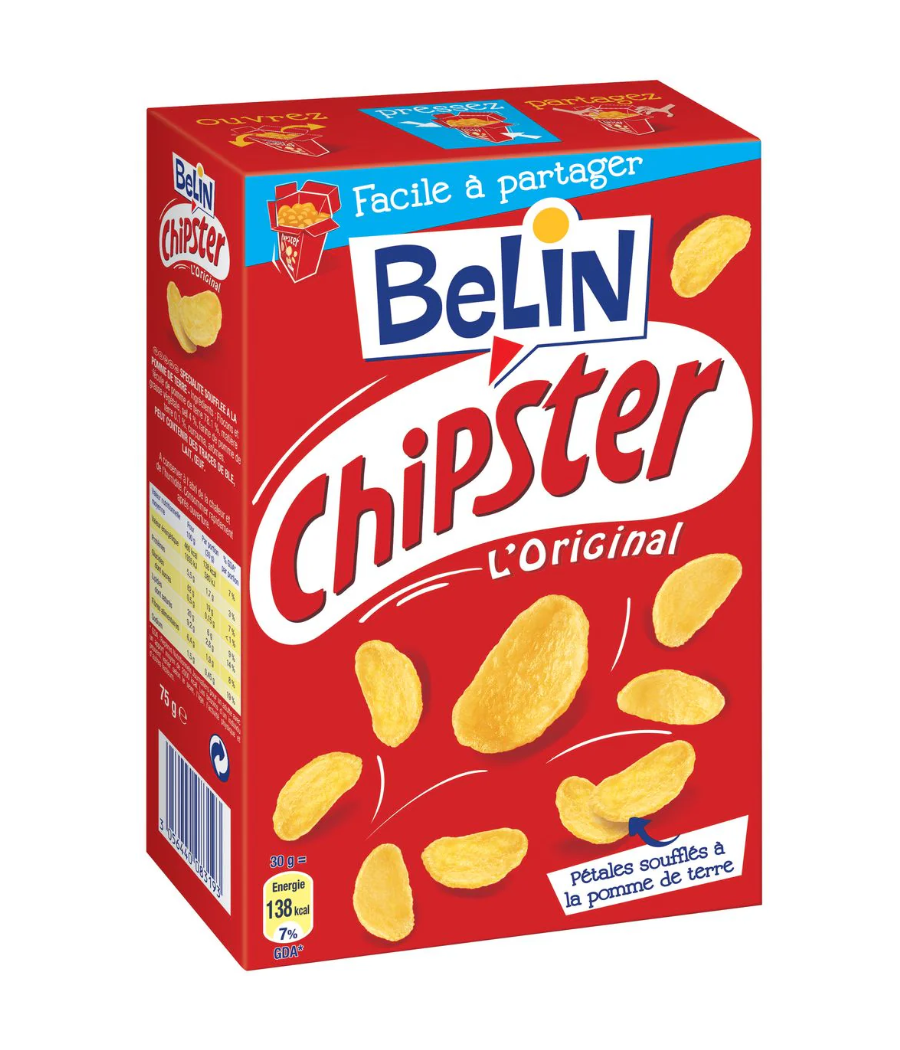 ORIGINAL CHIPSTER BELIN 75G ORIGINAL CHIPSTER BELIN 75G