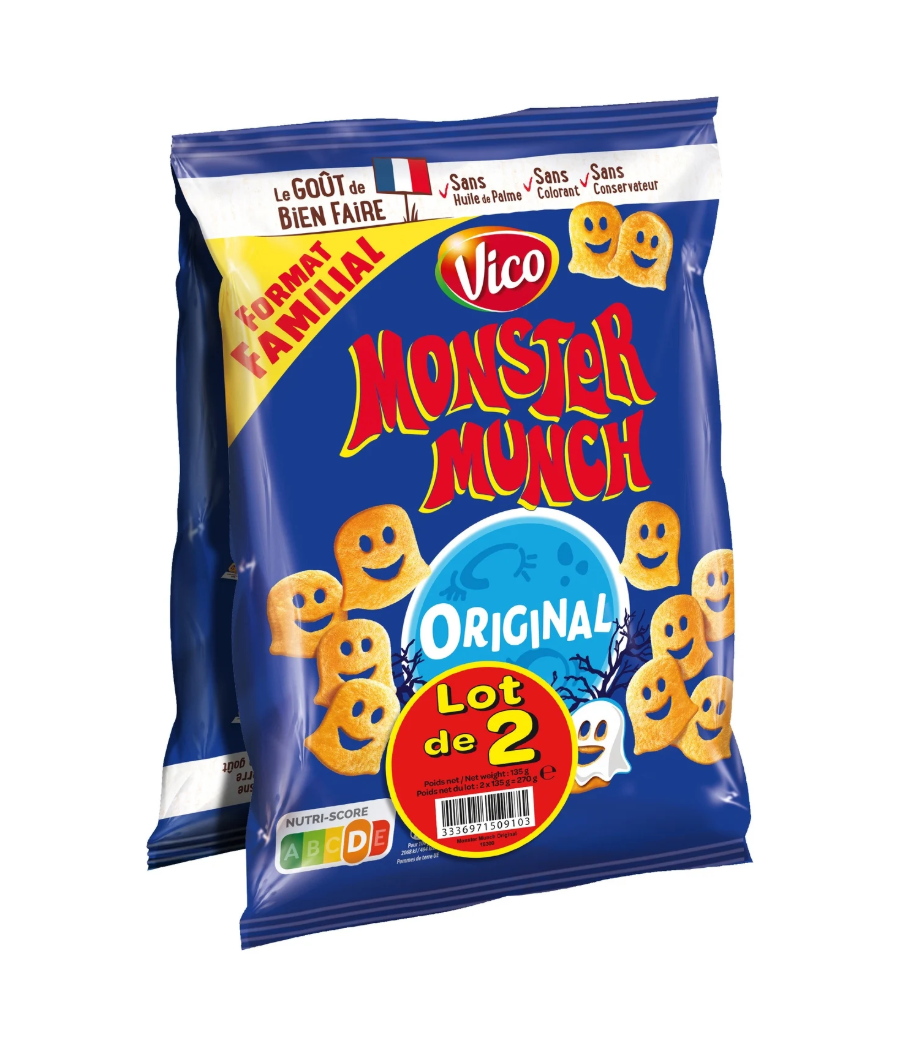 BISCUIT SALE MONSTER MUNCH 2 X 135G BISCUIT SALE MONSTER MUNCH 2 X 135G