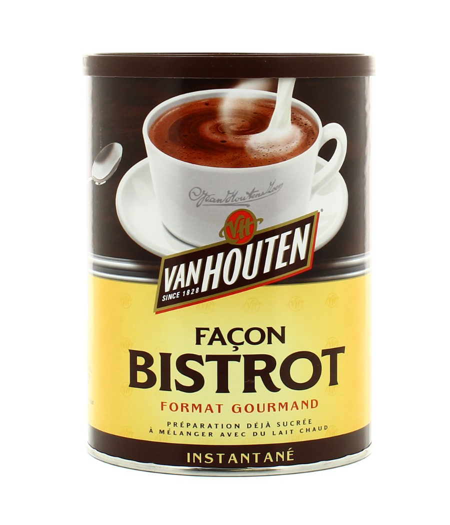 DOSETTE VAN HOUTEN CHOCOLAT INSTANTANE FACON BISTROT 425G DOSETTE VAN HOUTEN CHOCOLAT INSTANTANE FACON BISTROT 425G