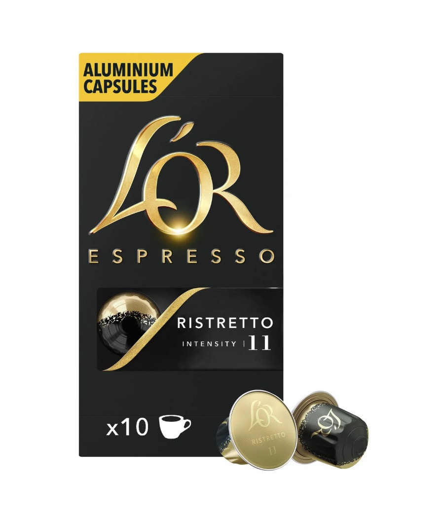 ESPRESSO RISTRETTO INTENSITE 11 10 CAPSULES (52 G) ESPRESSO RISTRETTO INTENSITE 11 10 CAPSULES (52 G)