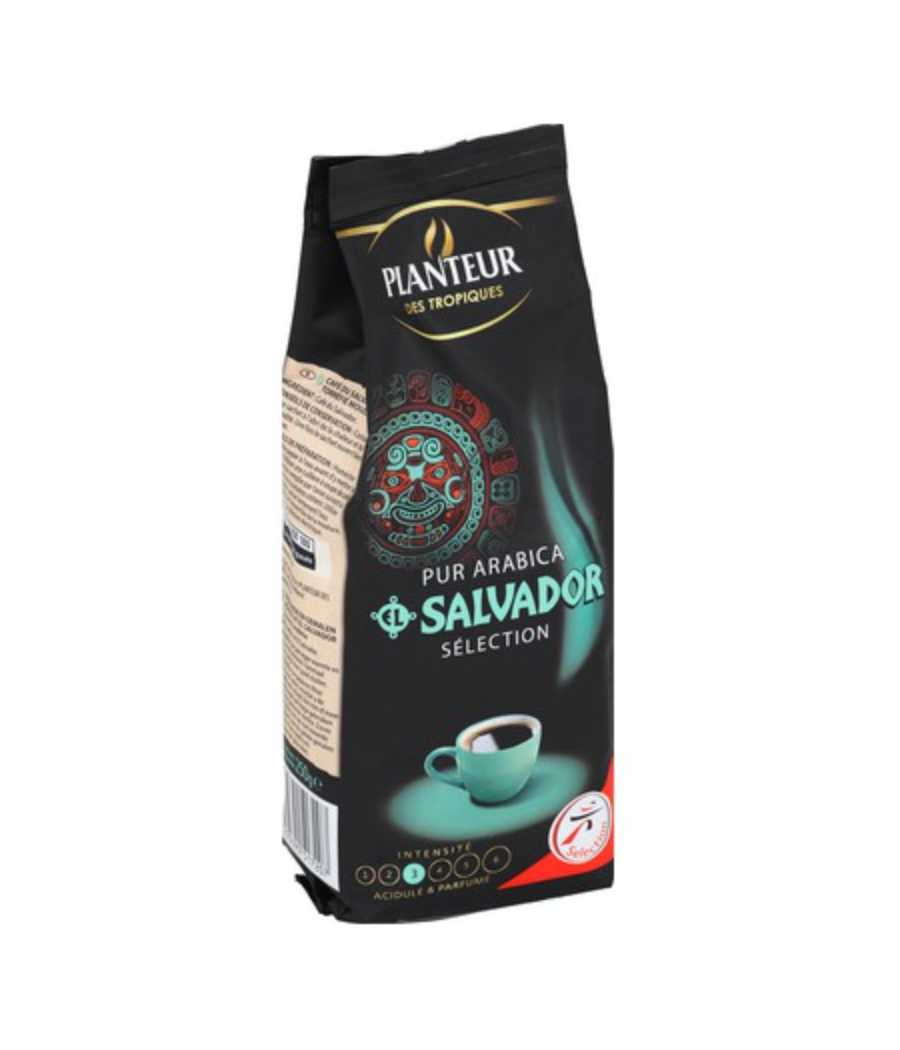 DOSETTES PLANTEUR DES TROPIQUES PUR ARABICA SELECTION SALVADOR 250G DOSETTES PLANTEUR DES TROPIQUES PUR ARABICA SELECTION SALVADOR 250G