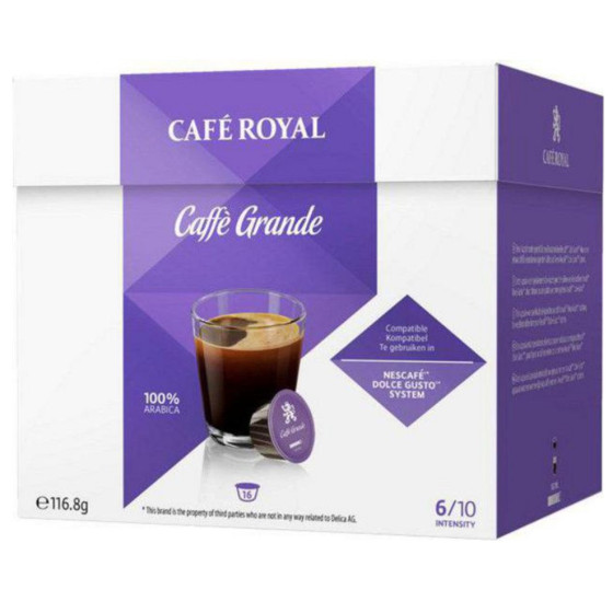 CAFFE GRANDE COMPATIBLE DOLCE GUSTO CAFE ROYAL, 16 CAPSULES 160ML