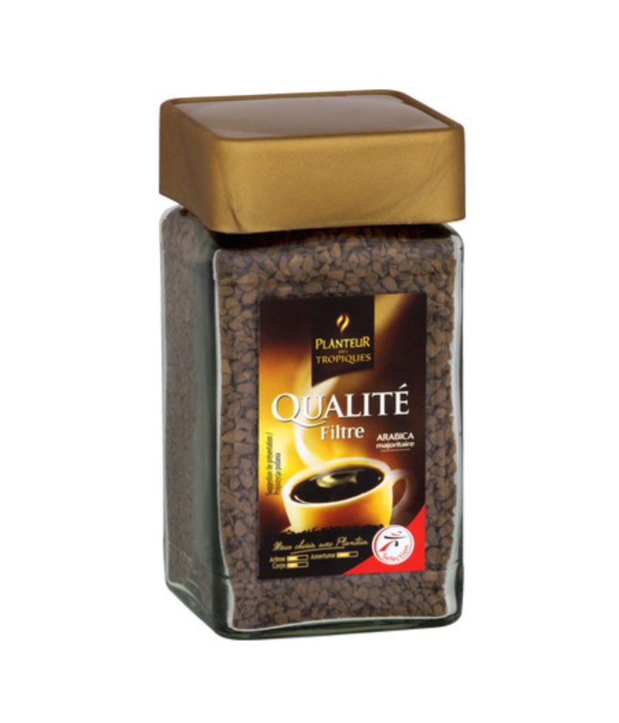 CAFE PLANTEUR DES TROPIQUES QUALITE FILTRE 100G CAFE PLANTEUR DES TROPIQUES QUALITE FILTRE 100G