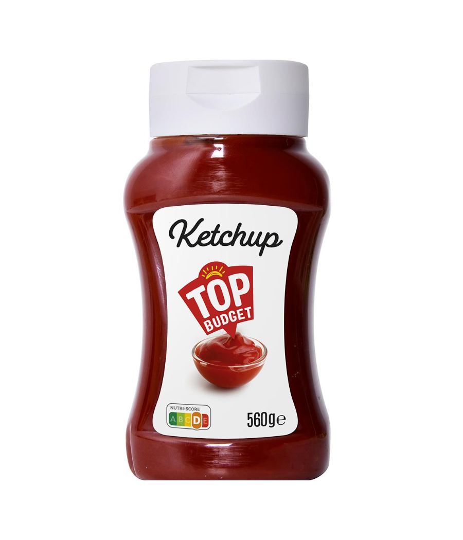 KETCHUP TOP BUDGET  560G KETCHUP TOP BUDGET  560G