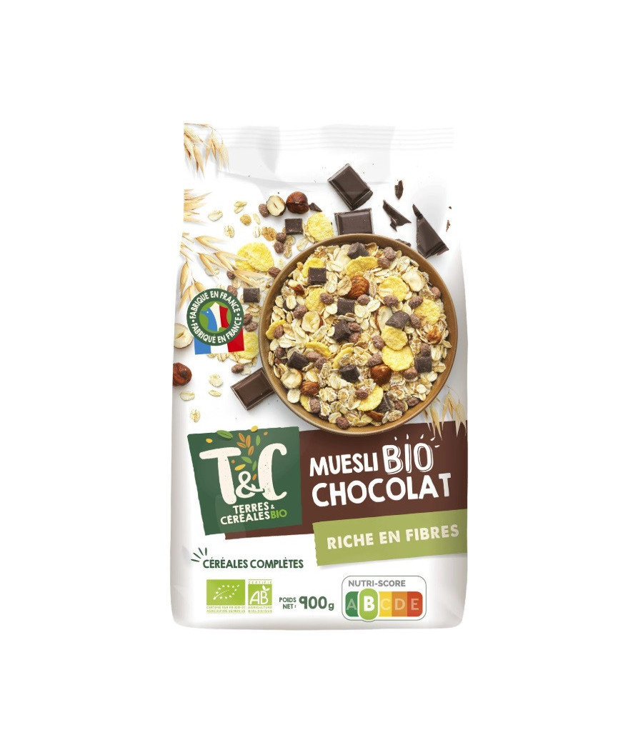 MUESLI AU CHOCOLAT 900G MUESLI AU CHOCOLAT 900G