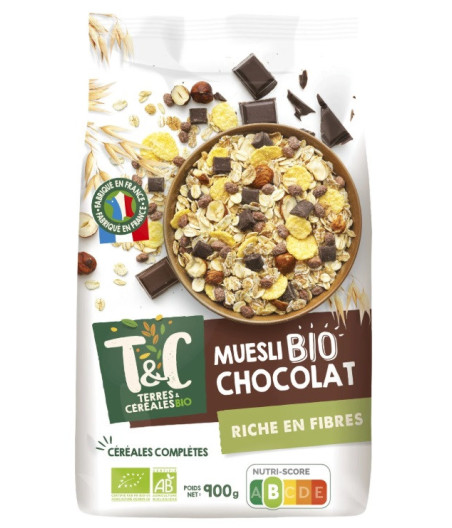 MUESLI AU CHOCOLAT 900G
